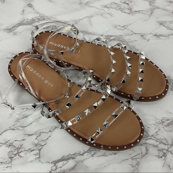 madden girl spiked sandals